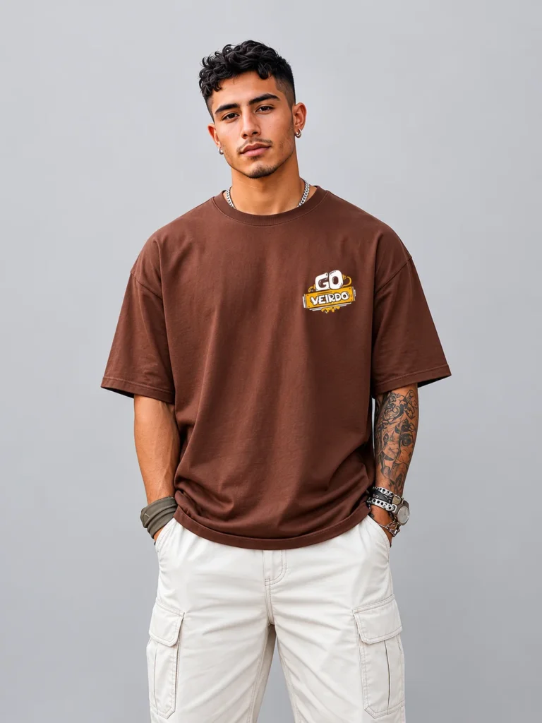 Home men over size tshirt