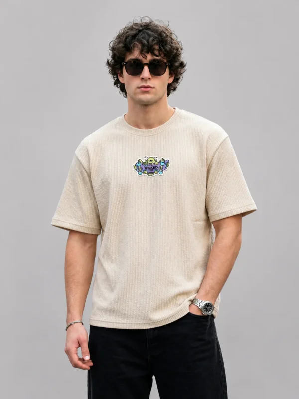 Home men white tshirt